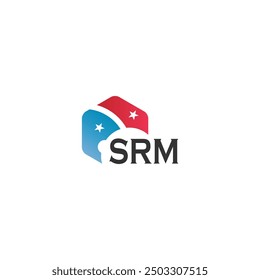Diseño del logotipo de la letra de SRM en el fondo blanco. Diseño de logotipo de carta SRM moderno creativo. Diseño de Vector.
Letras SRM, Plantilla de Vector del logotipo de SRM. 