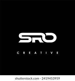 SRO Letter Initial Logo Design Template Vector Illustration