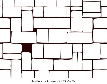 Srone Wall Eps File Transperant 
