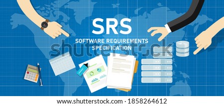 SRS software requirements  specification planning information technology document paper management