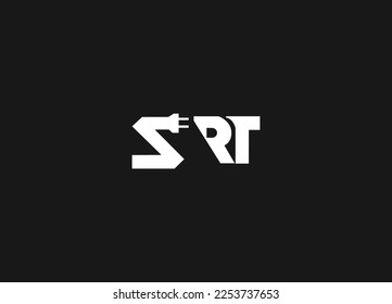 SRT Letter Logo Design with Creative Modern Logo