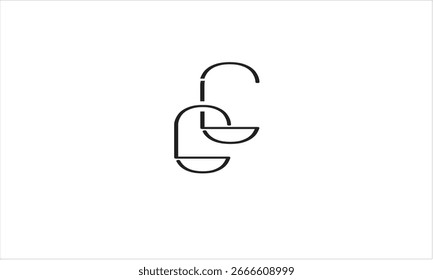 SS ABSTRACT LETTER LOGO MONOGRAM