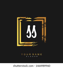 SS Initial beauty floral logo template