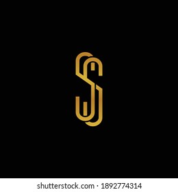 Ss Initials Logo Vector Creative Vintage Stock Vector (Royalty Free ...