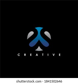 SS Letter Initial Logo Design Template Vector Illustration