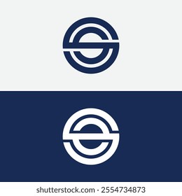 SS Letter Initial Logo Design Template Vector Illustration. SS letter creative logo design icon.