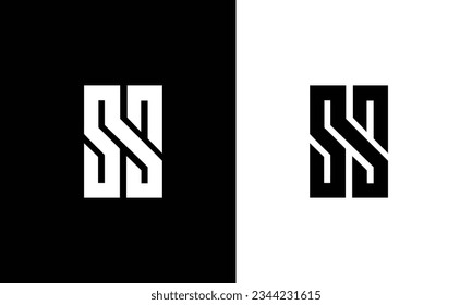 ss letter logo corporate. ss letter vector logo