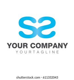 SS letter logo element Design