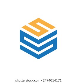 SS letter logo, letter S initial logo for business, ss initial logo vector template, letter ss design