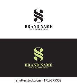 Ss Letter Luxury Logo Vector Eps