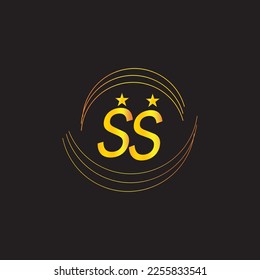 SS Logo Design . letzteres Logo-Design