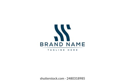 SS logo Design Template Vector Graphic Branding Element
