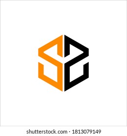 SS logo design vector sign