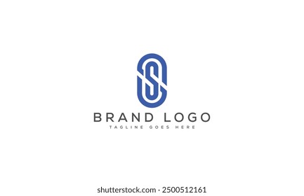 SS logo design vector template design for brand