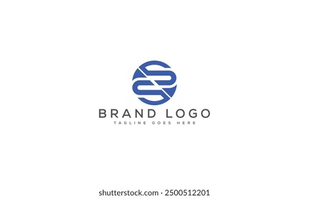 SS logo design vector template design for brand