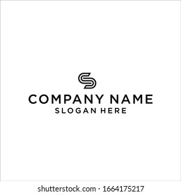 SS logo icon design vector