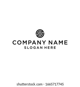 ss logo icon design vector