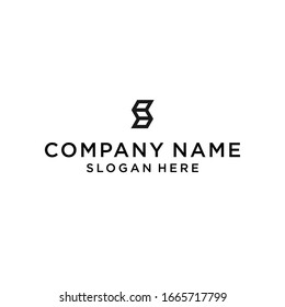 ss logo icon design vector
