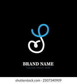 Logotipo de las SS. Diseño S. Letra SS blanca. SS, S S diseño de la letra del logotipo. Letra inicial SS enlazado círculo monograma en mayúscula logo. diseño. logo superior, Más recientes,