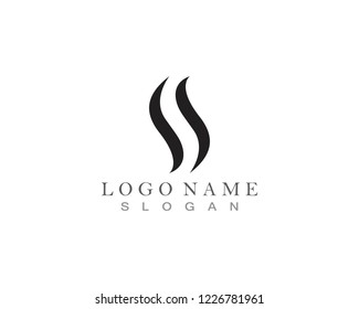 SS Logo and symbol template vector