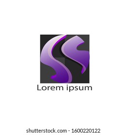 Ss logo and symbol template vector,simple design.