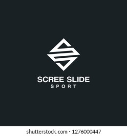 SS logotype monogram vector simple