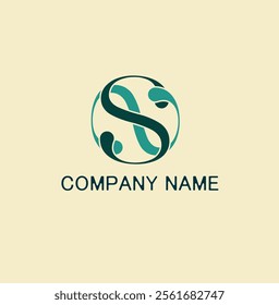 SS monogram company design logo 