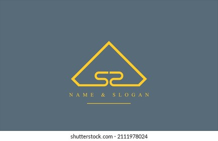 SS, S abstract letters logo monogram