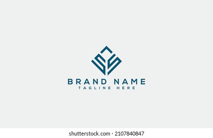 SS s s unique logo design creative letter modern icon artistic template 
