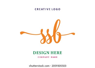 SSB lettering logo is simple, easy to understand and authoritative