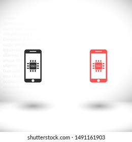 SSD drive icon vector . Lorem Ipsum Illustration design