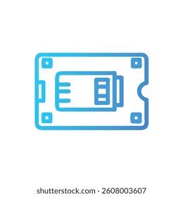 ssd icon vector illustration style