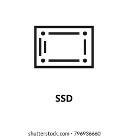 SSD Line icon