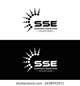 SSE logo. S S E design. White SSE letter. SSE, S S E letter logo design. Initial letter SSE linked circle uppercase monogram logo. design. top logo, Most Recent, Featured,