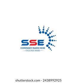 SSE logo. S S E design. White SSE letter. SSE, S S E letter logo design. Initial letter SSE linked circle uppercase monogram logo. design. top logo, Most Recent, Featured,
