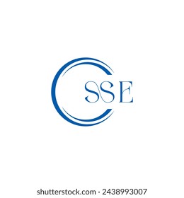 SSE logo. S S E design. White SSE letter. SSE, S S E letter logo design. Initial letter SSE linked circle uppercase monogram logo. design. top logo, Most Recent, Featured,