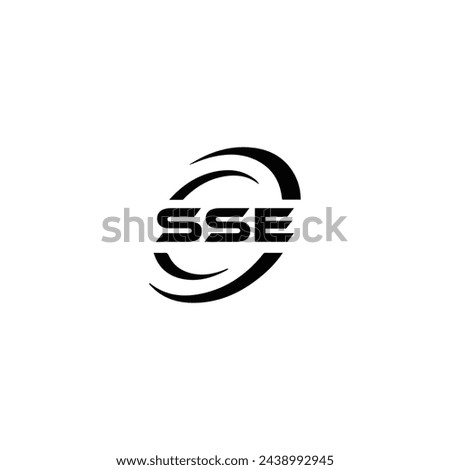 SSE logo. S S E design. White SSE letter. SSE, S S E letter logo design. Initial letter SSE linked circle uppercase monogram logo. design. top logo, Most Recent, Featured,