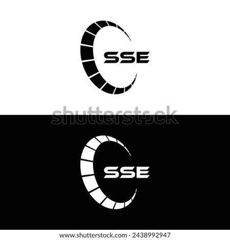 SSE logo. S S E design. White SSE letter. SSE, S S E letter logo design. Initial letter SSE linked circle uppercase monogram logo. design. top logo, Most Recent, Featured,