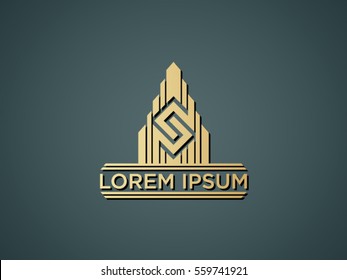 S-sign construction logos