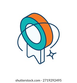Icono de certificado SSL Vector ilustración de stock