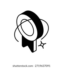 Icono de certificado SSL Vector ilustración de stock