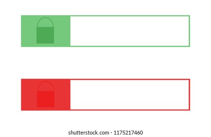 Ssl certificate on the address bar of website security concepts, Cyber security both safe and not secure