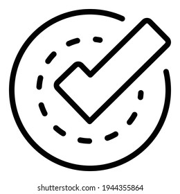 Icono certificado Ssl. Icono de vector certificado ssl de contorno para diseño web aislado en fondo blanco
