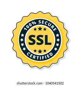 SSL Certified label illustration