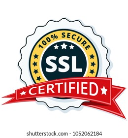 SSL Certified label illustration
