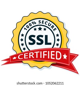 SSL Certified label illustration