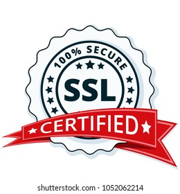 SSL Certified label illustration