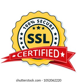 SSL Certified label illustration