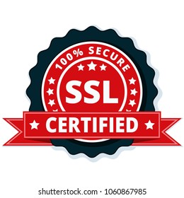 SSL Certified label illustration