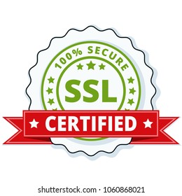 SSL Certified label illustration